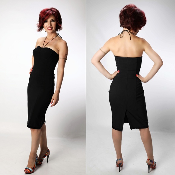 EXPRESS 👗 Little Black Dress  size 1/2 - Picture 1 of 4